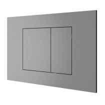 Almar WC plate Смывная клавиша универсальная, для GEBERIT SIGMA8 / UP720 или SIGMA12 / UP320 или TECE BOX-8, цвет: нержавеющая сталь брашированная
