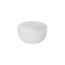 Azzurra Elegance Circle Раковина круглая накладная, &amp;Oslash;40xH20 см, без отв., без перелива, цвет: Bianco lucido