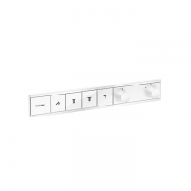 Hansgrohe RainSelect Термостат для душа, 4 источника, внешняя часть, цвет: белый матовый