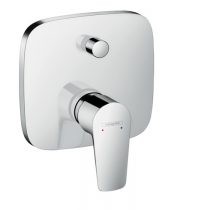 Hansgrohe Talis E Смеситель для ванны, встраиваемый, внешняя часть, цвет: хром