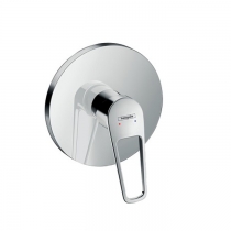 Hansgrohe Novus Loop Однорычажный смеситель для душа, с рукояткой-петлей, скрытый монтаж, внешняя часть, цвет: хром