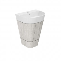 Azzurra Forma Тумба напольная 60х47х84см, с 2 дверцами, с раковиной, цвет: Olmo bianco