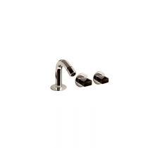Fantini Venezia Смеситель для биде, 1 отв., излив: 120 мм, цвет: Nickel PVD