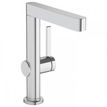 Hansgrohe Finoris Смеситель для раковины, на 1 отв., с поворотным изливом, с донным клапаном, цвет: хром