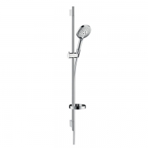 Hansgrohe Raindance Select S Душевой набор: штанга 90см., ручной душ 120, 3jet (Rain, RainAir, WhirlAir), EcoSmart, мыльница, шланг, цвет: хром