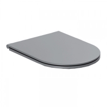 Azzurra Forma Сиденье для унитаза, быстросъемное с микролифтом, фурнитура хром, цвет: Antracite