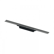 TECEdrainprofile Профиль для душа, 160см, PVD Brushed stainless steel/черный