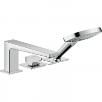 Hansgrohe Metropol Смеситель на борт ванны, на 3 отв., цвет: хром