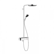 Hansgrohe Pulsify S Душевая система, настенная, 1jet, с термостатом, цвет: хром