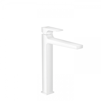 Hansgrohe Metropol Смеситель для раковины 260, на 1 отв, с донным клапаном, излив 204мм, цвет: белый матовый