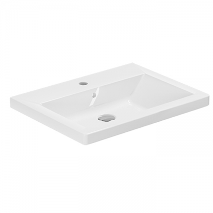 Azzurra Thin Раковина 60x45xH14 см, 1 отв., цвет: Bianco lucido
