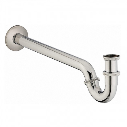 Duravit Сифон для биде 1 1/4&amp;amp;quot; с удлиненной спускной трубой, цвет: хром