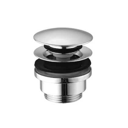 Gattoni Accessori Донный клапан для раковины - клик-клак, с указанием бренда, цвет:  хром