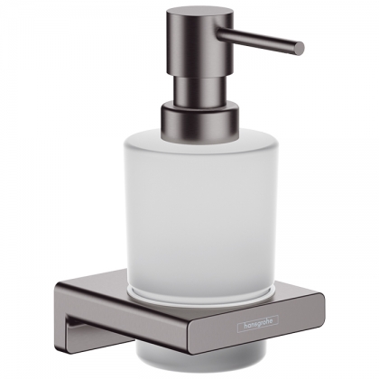 Hansgrohe AddStoris Диспенсер для жидкого мыла, цвет: шлифованный черный хром