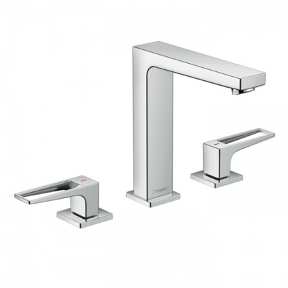 Hansgrohe Metropol Смеситель для раковины, .на 3 отв, h:18,3см, излив: 16см, цвет: хром