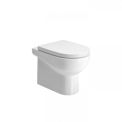 Azzurra Nuvola Унитаз напольный 55x35xH48 см, 3L Water Saving, с креплением, с сиденьем, цвет: Bianco lucido