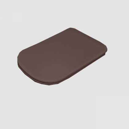 Kerasan Tribeca Сиденье &amp;rdquo;Slim&amp;rdquo; для унитаза c микролифтом цвет: Borgogna matt