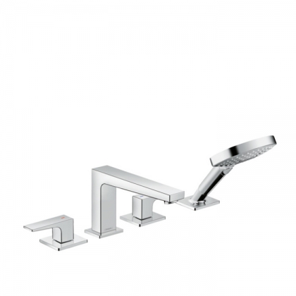 Hansgrohe Metropol Смеситель на борт ванны , на 4 отв., цвет: хром