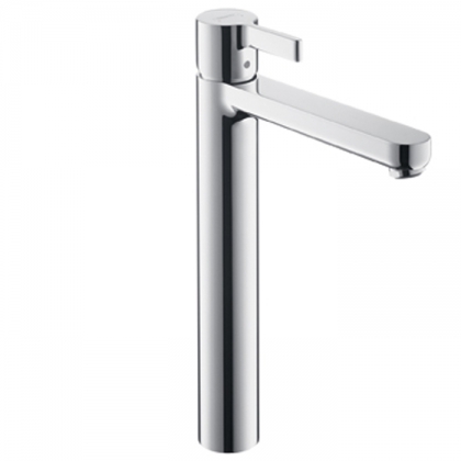 Hansgrohe Metris S Смеситель для раковины Highriser, однорычажный, цвет: хром