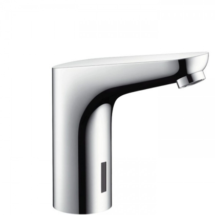 Hansgrohe Focus Смеситель для раковины, электронный, без регулировки температуры, питание от сети 230 В, цвет: хром