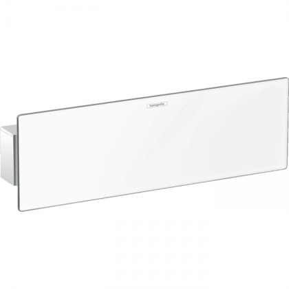 Hansgrohe Fixfit Porter Шланговое соединение, с держателем для ручного душа, цвет: хром/белый