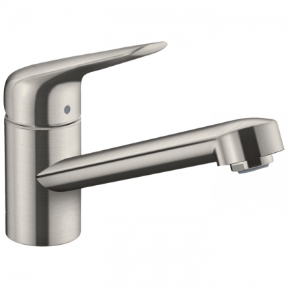 Hansgrohe Focus Смеситель для раковины, на 1 отв., цвет: сталь