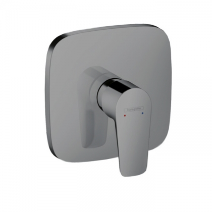 Hansgrohe Talis E Встраиваемый смеситель для душа, внешняя часть, цвет: шлифованный черный хром