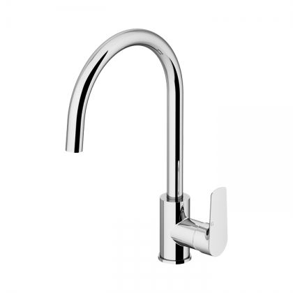 Gattoni H2Omix3000 Cucina Смеситель для раковины высокий поворотный, цвет: хром