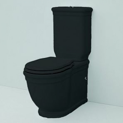 Artceram HERMITAGE унитаз моноблок пристенный  71х36см, с креплением, цвет: черный
