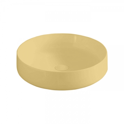 Artceram Cognac Раковина &amp;Oslash;48см., накладная, без отв., без перелива, цвет: giallo zinco
