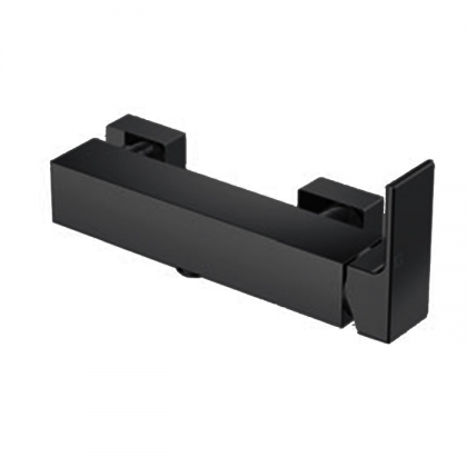 Gattoni Kubik Смеситель для душа, однорычажный, вывод снизу, цвет: черный матовый