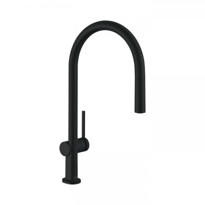 Hansgrohe Talis M54 Смеситель для кухни, 1 отв., цвет: черный матовый