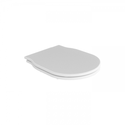 Azzurra XL Сиденье для унитаза, петли хром, цвет: Bianco lucido