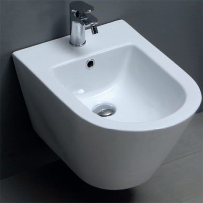 AZZURRA FORMA Биде подвесное  54х37х30,5см , с 1 отв под смеситель, цвет: белый