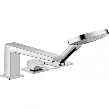 Hansgrohe Metropol Смеситель на борт ванны, на 3 отв., цвет: хром