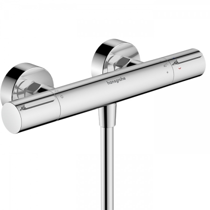 Hansgrohe Ecostat Смеситель для душа, термостатический, настенный, цвет: хром