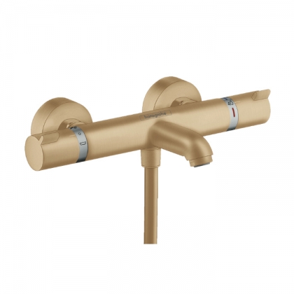 Hansgrohe Ecostat Comfort Смеситель для ванны, термостатический, цвет: шлифованная бронза